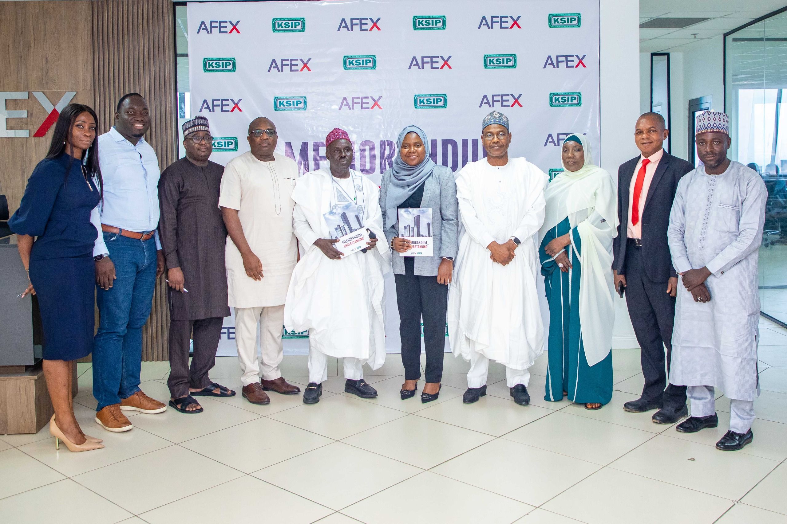 AFEX | AFEX Signs MoU with Kano State Investment and Properties Limited ...